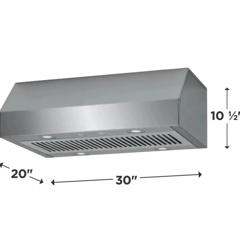 Frigidaire Professional Range Hood Built-in 30" , 400 CFM - FHWC3050RS
