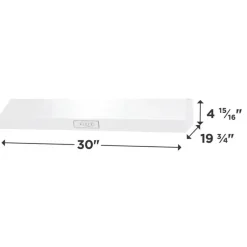 Frigidaire Range Hood Built-in 30" , 220 CFM - FCVW3052AW