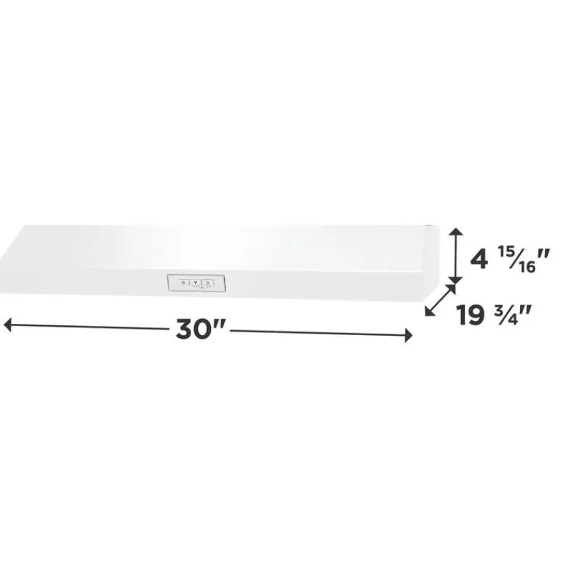 Frigidaire Range Hood Built-in 30" , 220 CFM - FCVW3052AW