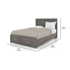 Full Bed 54'' - Grey