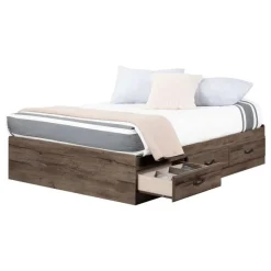 Meubles South Shore Full Bed with 3-Drawer Storage (54'') - South Shore