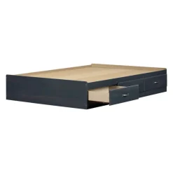 Meubles South Shore Full Bed with 3-Drawer Storage (54'') - South Shore
