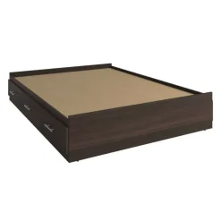 SUA-V Full Bed with 6-Drawer Storage Headboard and Nightstand (54")