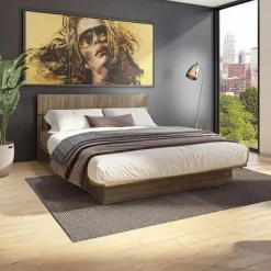 SUA-V Full Bed with Headboard (54