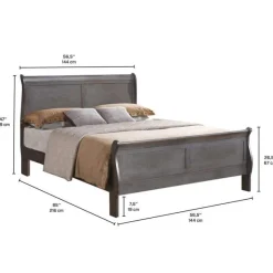 Full Bed with Headboard (54