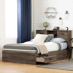 Meubles South Shore Full Bed with Headboard (54") - South Shore