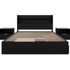 Nexera Full Bedroom Set with Storage (54