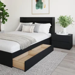 Nexera Full Bedroom Set with Storage (54