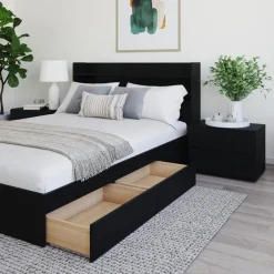 Nexera Full Bedroom Set with Storage (54
