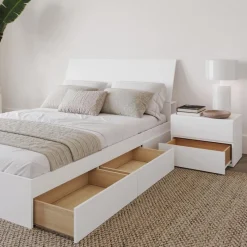 Nexera Full Bedroom Set with Storage (54") - 3pcs -