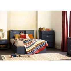 Meubles South Shore Full Bookcase Headboard (54'') - South Shore
