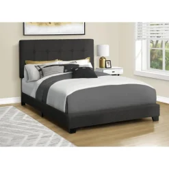 Monarch Full Fabric Bed with Headboard (54") -