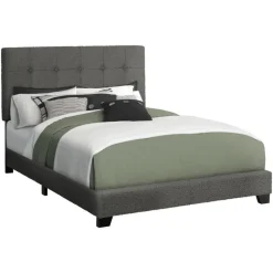 Monarch Full Fabric Bed with Headboard (54") -