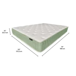Full Firm Mattress-in-a-Box with Pocket Coils - 54