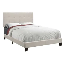 Monarch Full Linen Bed with Headboard (54