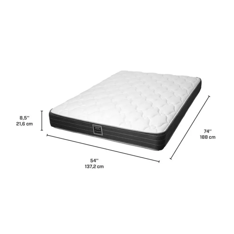 Dreamstar Full Medium-Firm Mattress with Springs - 54"