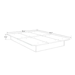 SUA-V Full Platform Bed (54'')