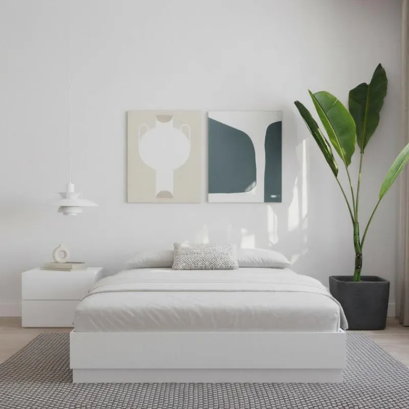 Nexera Full Platform Bed (54") -