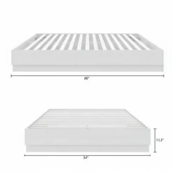 Nexera Full Platform Bed (54