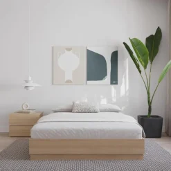 Nexera Full Platform Bed (54