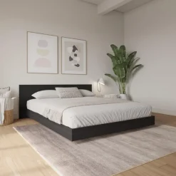 Nexera Full Platform Bed with Headboard (54