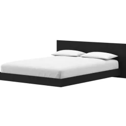 Nexera Full Platform Bed with Headboard (54