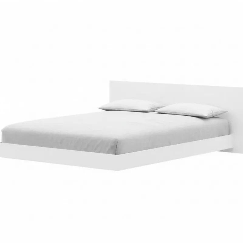 Nexera Full Platform Bed with Headboard (54") -