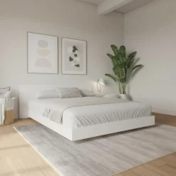 Nexera Full Platform Bed with Headboard (54