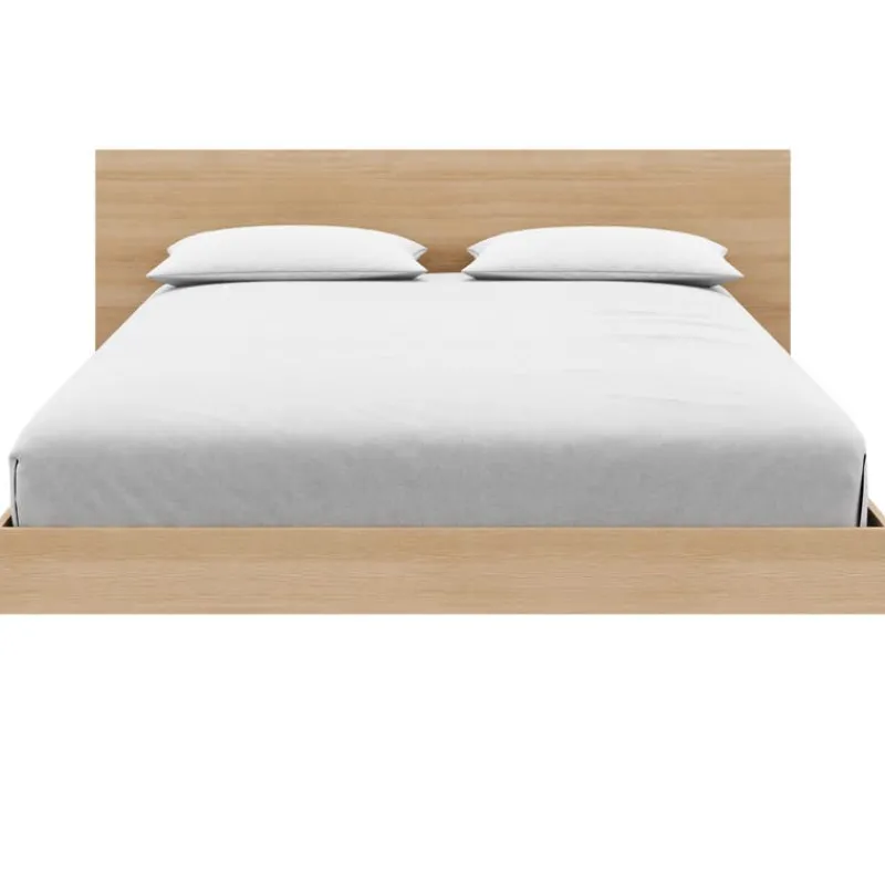 Nexera Full Platform Bed with Headboard (54") -