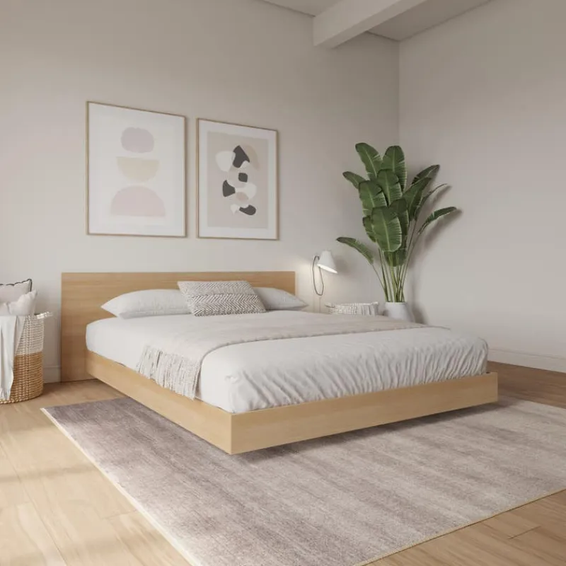 Nexera Full Platform Bed with Headboard (54") -