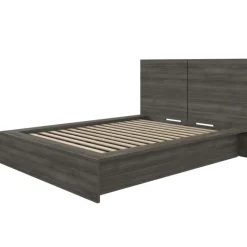 Nexera Full Platform Bed with Headboard (54
