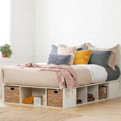 Meubles South Shore Full Storage Bed and Baskets (54