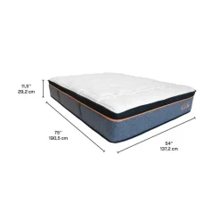 Dreamstar FullMedium-FirmMattress-in-a-Box with Pocket Coils - 54