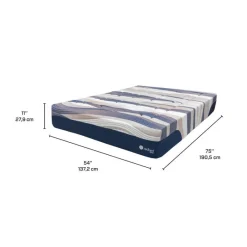 ZedBed FullPlush Mattress with Pocket Coils- 54