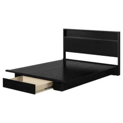 Meubles South Shore Full/Queen Platform Bed with Headboard (54