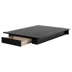 Meubles South Shore Full/Queen Platform Bed with 1-Drawer Storage (54