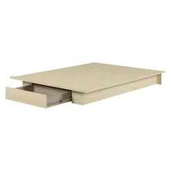 Meubles South Shore Full/Queen Platform Bed with 1-Drawer Storage (54