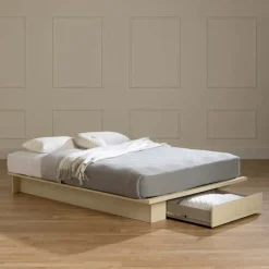 Meubles South Shore Full/Queen Platform Bed with 1-Drawer Storage (54