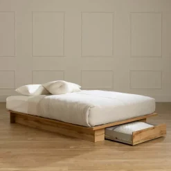 Meubles South Shore Full/Queen Platform Bed with 1-Drawer Storage (54