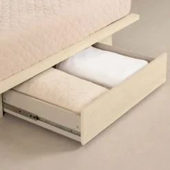 Meubles South Shore Full/Queen Platform Bed with 1-Drawer Storage and Headboard (54"/60") - South Shore