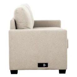Full-Size Sleeper Sofa with USB Ports
