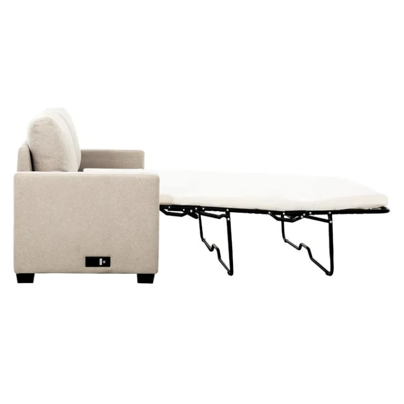 Full-Size Sleeper Sofa with USB Ports
