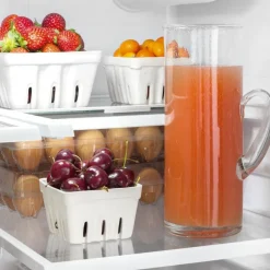 GE Appliances GE 21,9 Cu Ft 36 In Refrigerator Bottom Freezer, French door - GWE22JYMFS