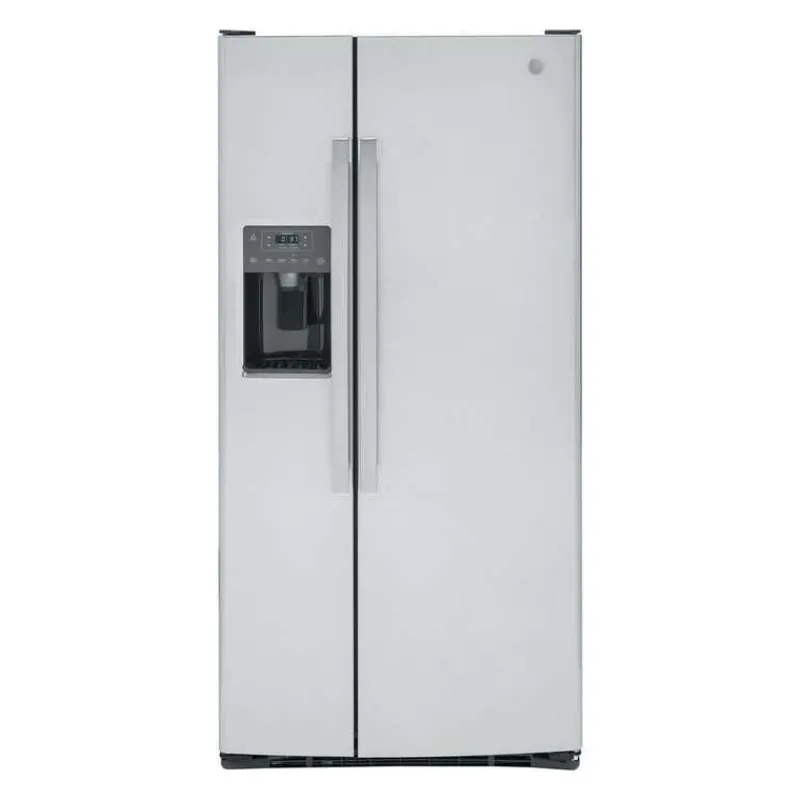 GE Appliances GE 23,2 Cu Ft 33 In Refrigerator Side by side - GSS23GYPFS