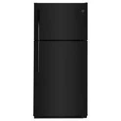 GE Appliances GE 18 Cu Ft 30 In Refrigerator Top Freezer - GTE18FTLKBB