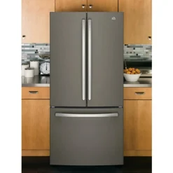 GE Appliances GE 18.6 Cu Ft 33 In Refrigerator Bottom Freezer - GWE19JMLES