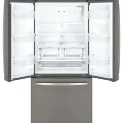 GE Appliances GE 18.6 Cu Ft 33 In Refrigerator Bottom Freezer - GWE19JMLES