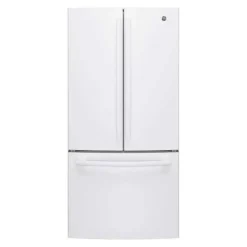 GE Appliances GE 18.6 Cu Ft 33 In Refrigerator Bottom Freezer - GWE19JGLWW