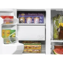 GE Appliances GE 21.8 Cu Ft 36 In Refrigerator Side by side - GZS22IYNFS