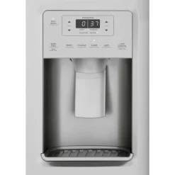 GE Appliances GE 21.8 Cu Ft 36 In Refrigerator Side by side - GZS22IYNFS